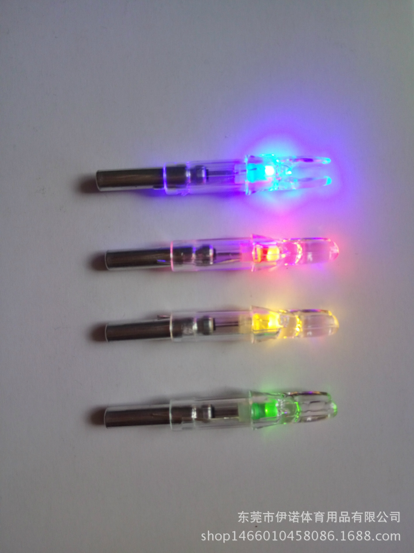 厂家直供弓箭箭头 射箭器材箭杆配件可发光箭尾6.2MM夜光箭尾|ru