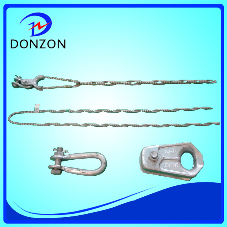 DONZON/东众：ANJ-1410 预绞式 ADSS光缆金具 耐张线夹 电力金具