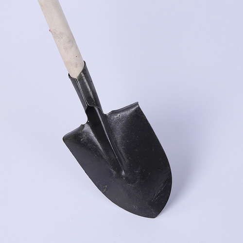 Manufacturer supplies flower shovel Hualei wooden handle gardening shovel seed pointed shovel agricultural tool integrated small shovel pointed shovel