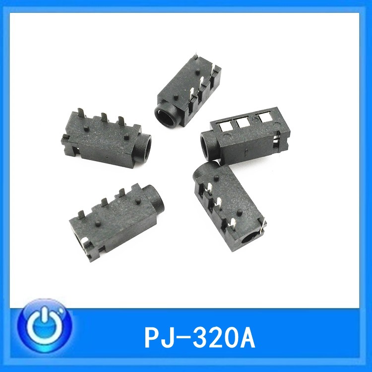 【PJ-320A】 3.5耳机插座 开关插座 厂家直销