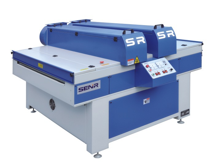 2016新款实木指接板UV滚涂线