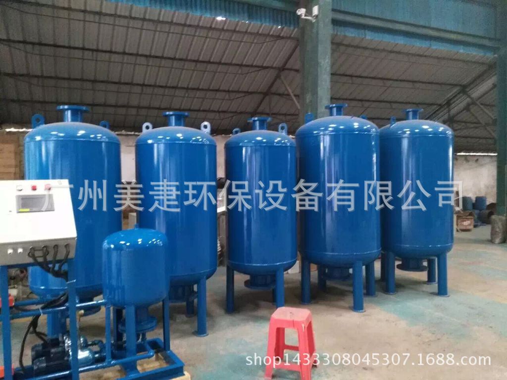 广州给排水消防用水系统定压补水隔膜罐压力容器