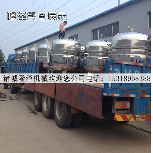 隆泽牌高温高压搅拌煮锅 真空密闭搅拌腊味