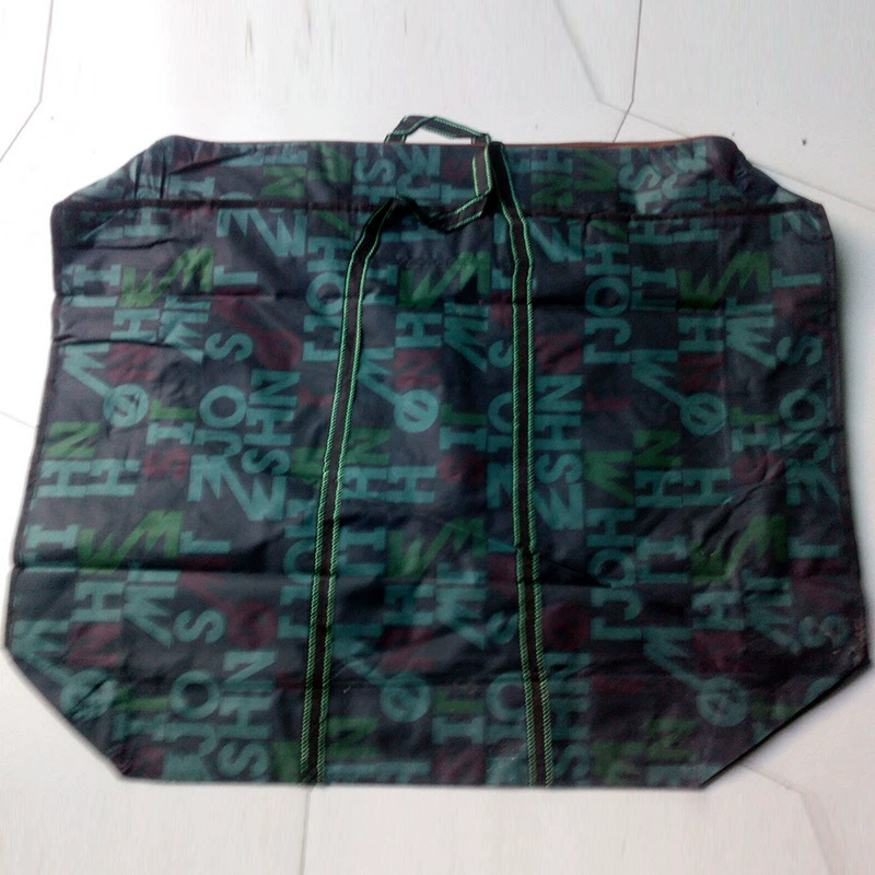 Оптовая PP Оксфорд ткань цветная печать большая толстая Водонепроницаемая движущаяся дорожная упаковочная сумка из змеиной кожи сумка для хранения ткани