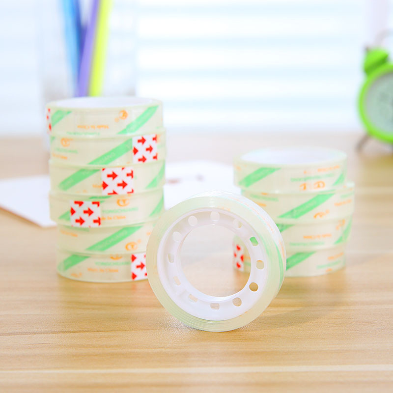 新洲1015透明文具胶带超粘型透明胶带胶条封口贴带胶条单个价