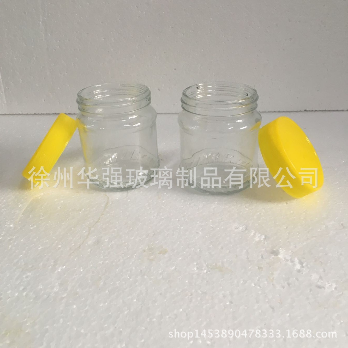 蜂蜜瓶 厂家直销高白料酱菜果酱玻璃瓶 供应批发牛肉酱