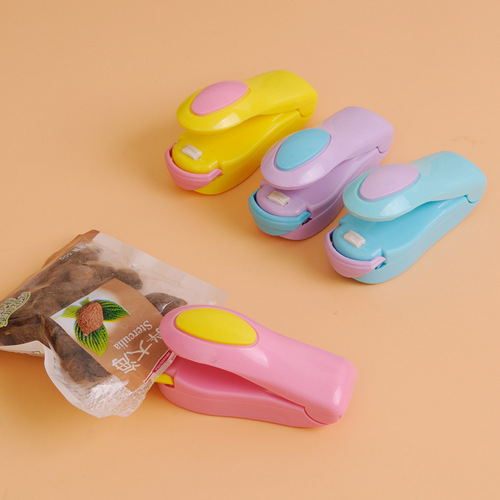 Mini household sealing machine small household sealing machine food bag plastic bag hand pressure sealing machine manufacturer sales