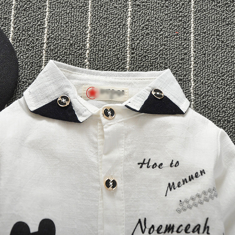 Chemise garcon à manche longue - Ref 2075820 Image 24