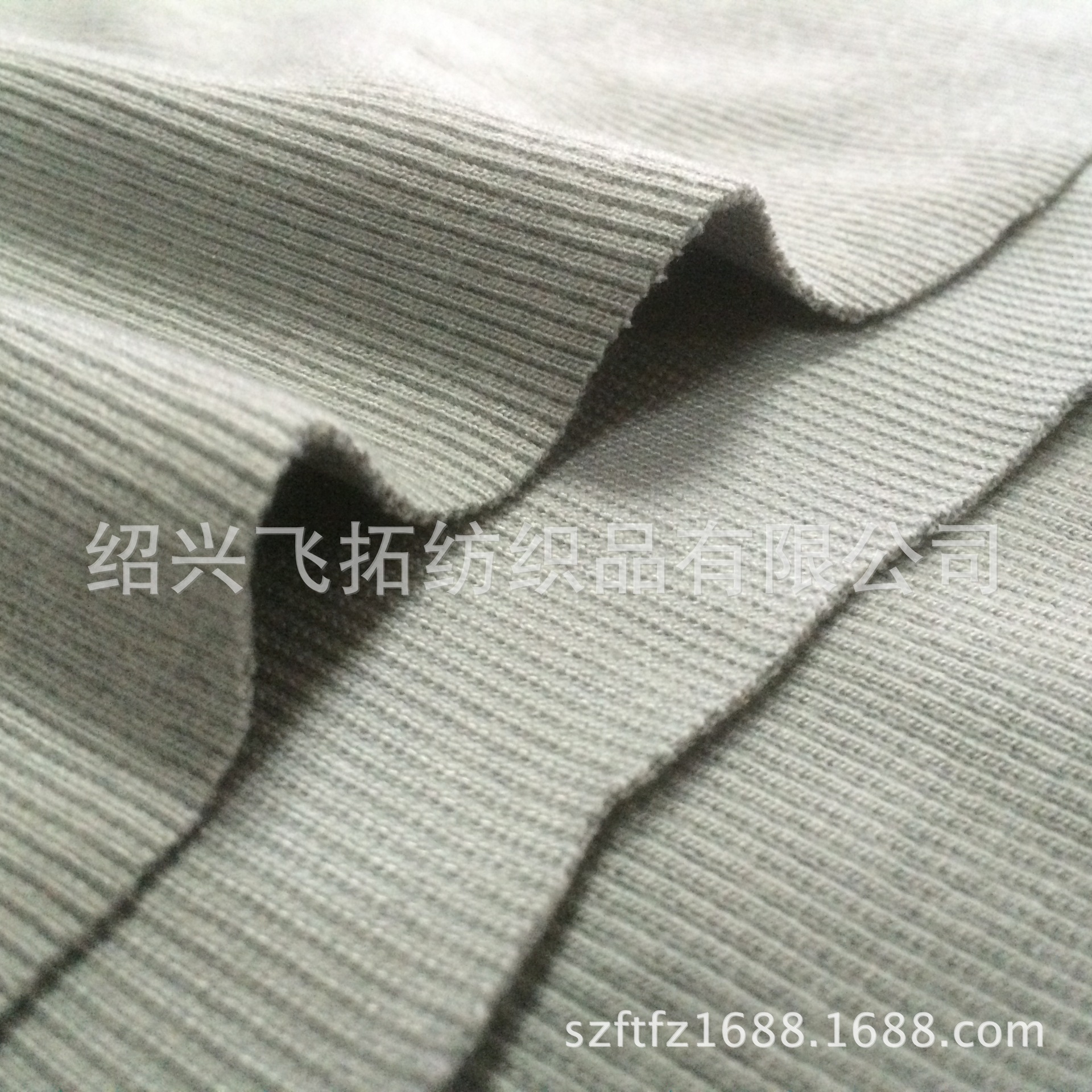 厂家直销 300gsm 全棉螺纹2x2 各类TR TC CVC 螺纹面料
