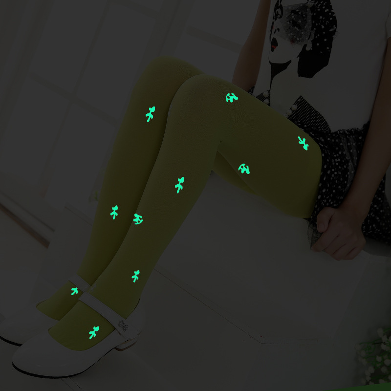 Fluorescence children's tights