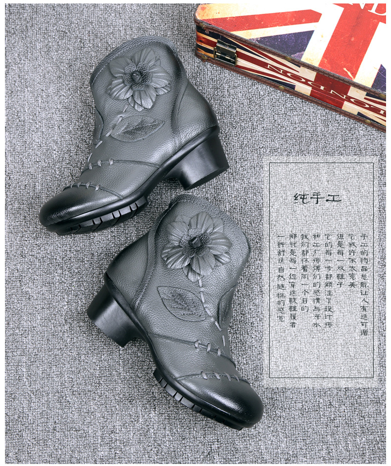 Bottes femme TRANQUILLEMENT en En cuir - Ref 3354879 Image 23