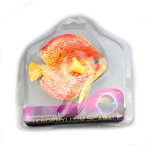 Fish tank decoration, simulated tropical fish, aquarium luminous plastic fish, 2016 colorful angel fish