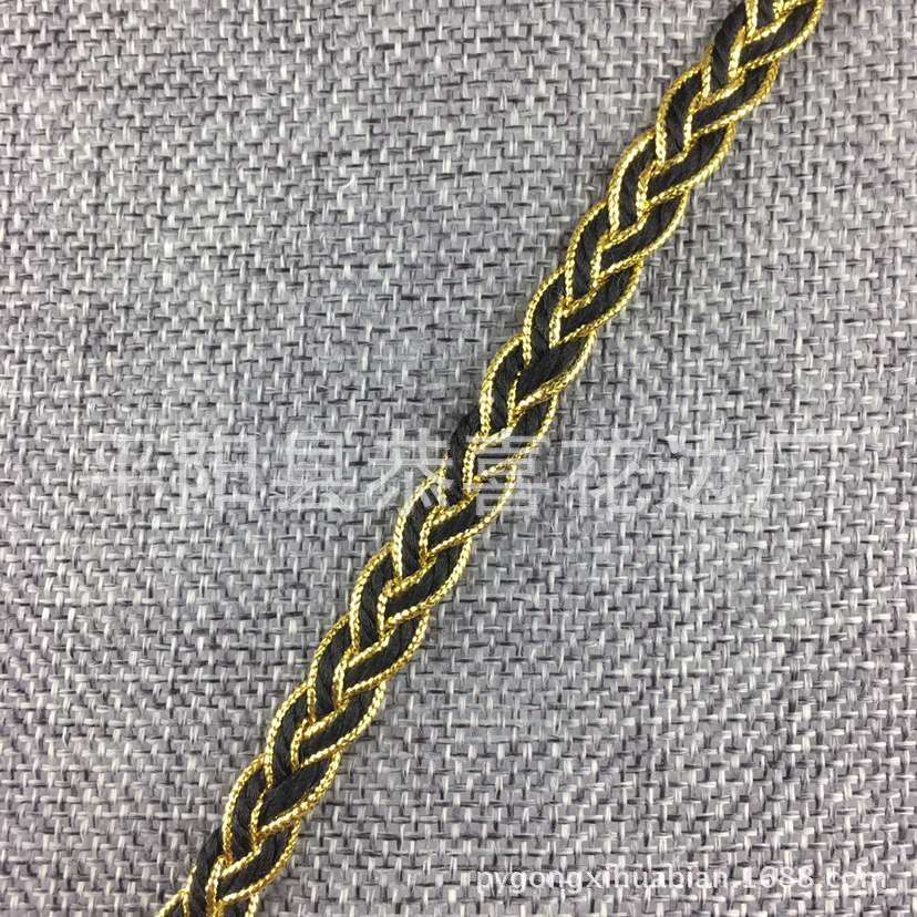 黑金编织带