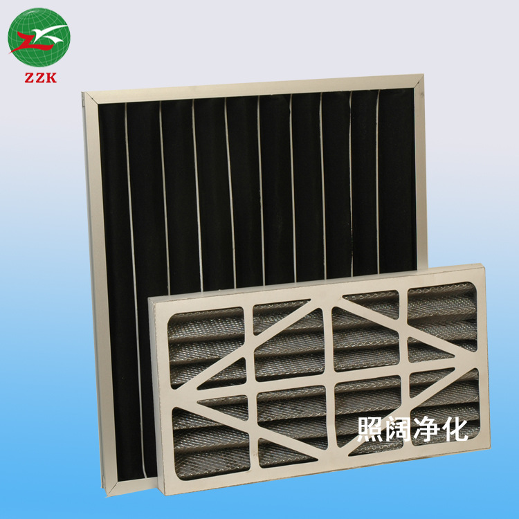 活性碳纸框过滤器 迷你化学过滤产品 活性碳板式可洗式滤网图片 高清大图 阿里巴巴