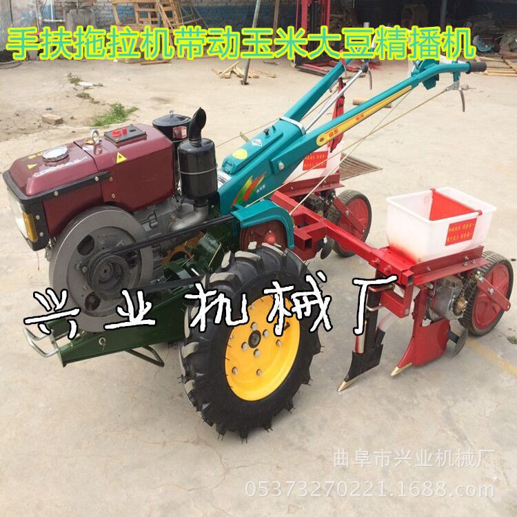 小型柴油水冷手扶拖拉机 101柴油犁地机