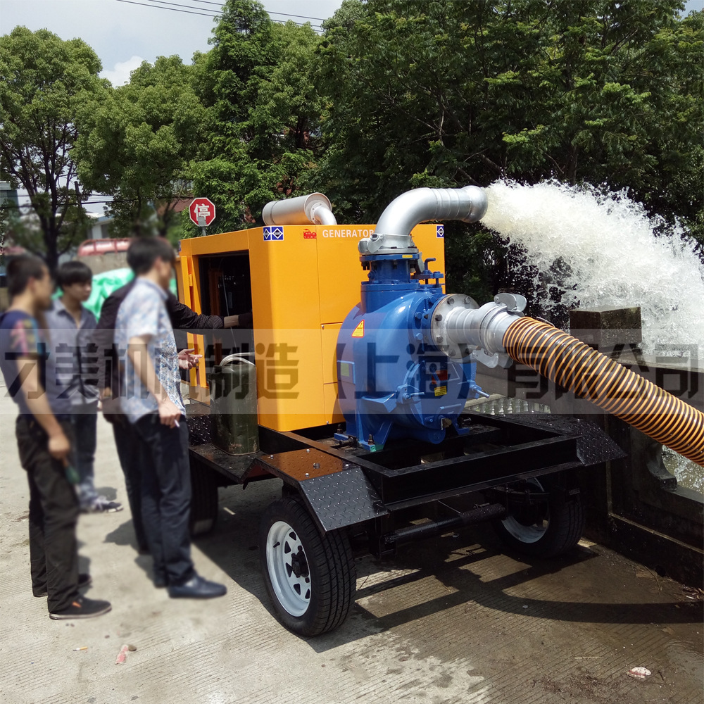 现货供应强自吸水泵 道路施工排水泵排污水泵车 上海厂家直销