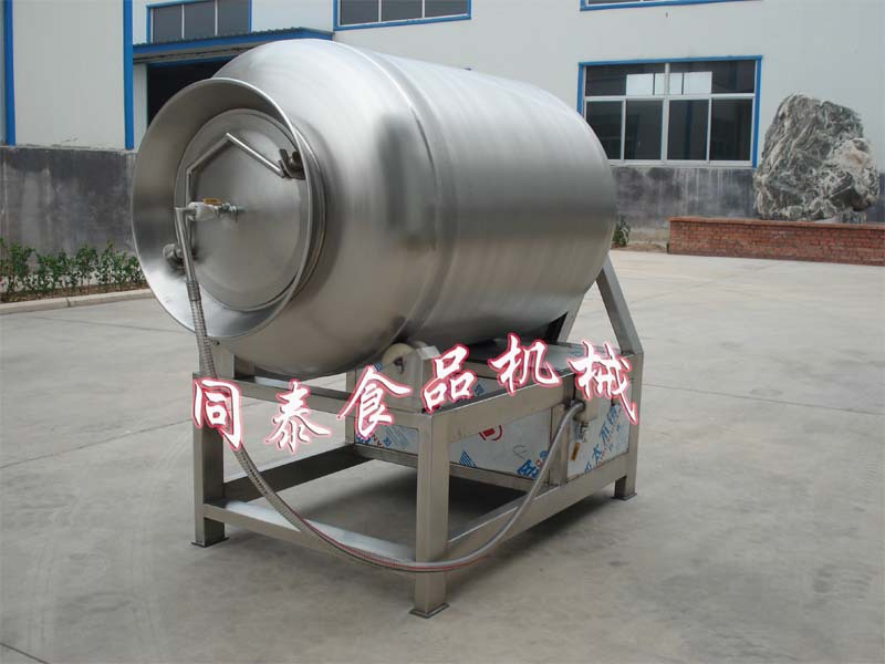 厂家直销不锈钢真空滚揉机，肉类加工腌制机香肠食品级商用