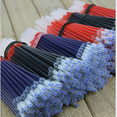 Student stationery 0.5mm neutral pen refills office signature pens red black blue all needle barrels