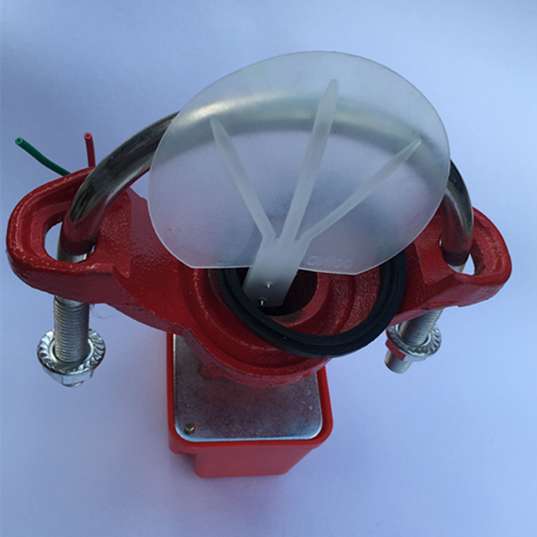 供应消防各种水流指示器ZSJZ 马鞍式水流指示器DN50-200