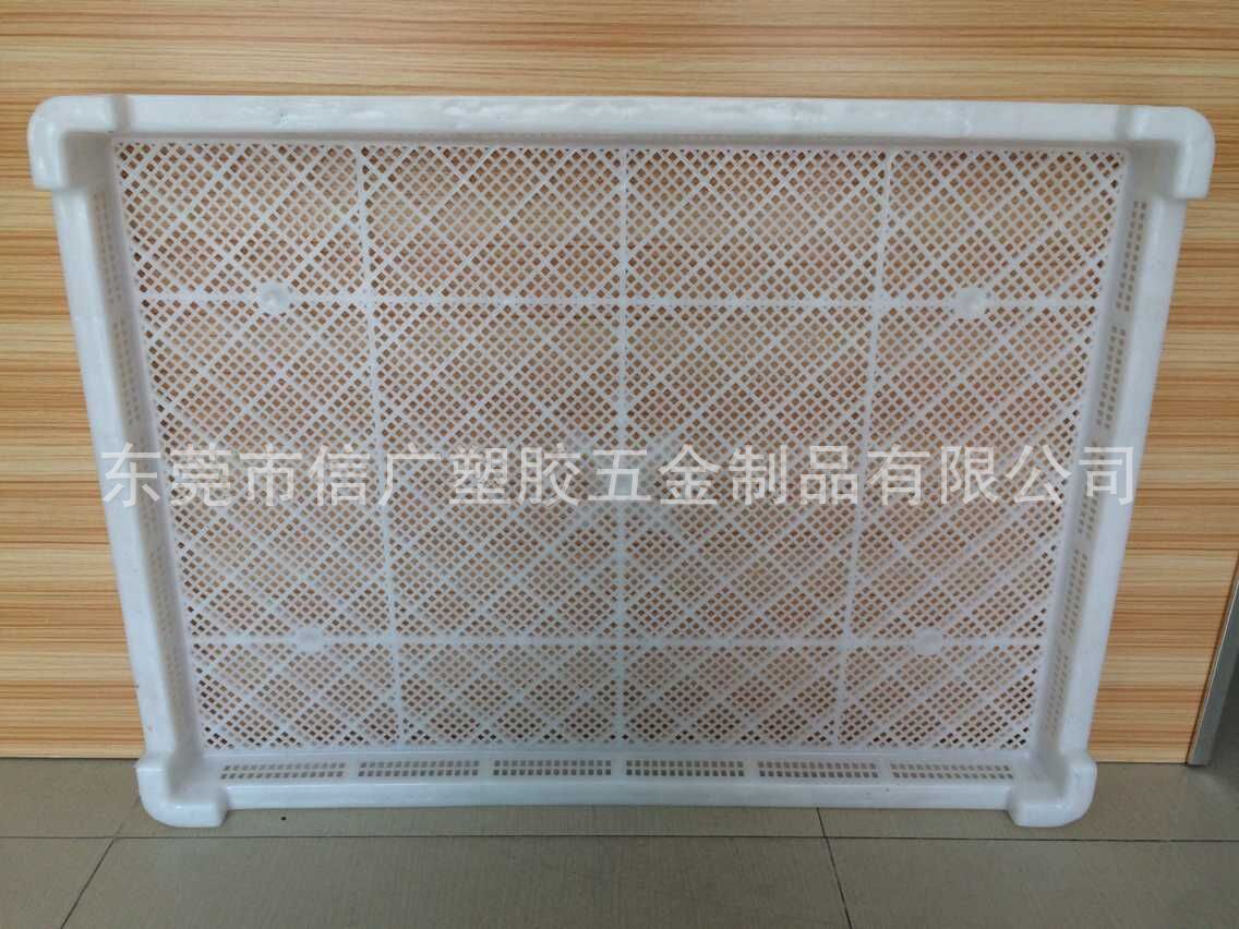 供应烘盘 周转盘 塑胶烘盘 厂家直销 白色食品级 密眼不漏