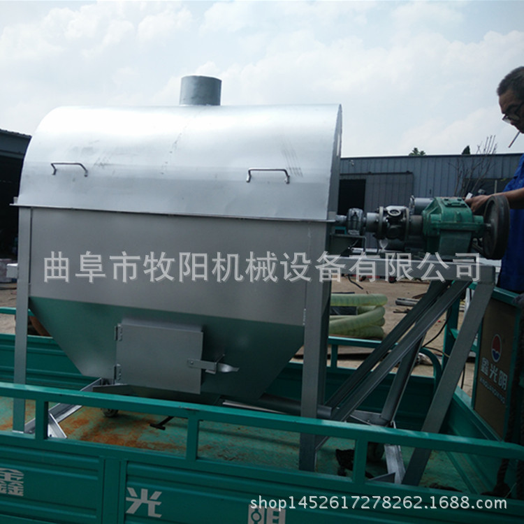 定做各种型号不锈钢滚筒炒货机