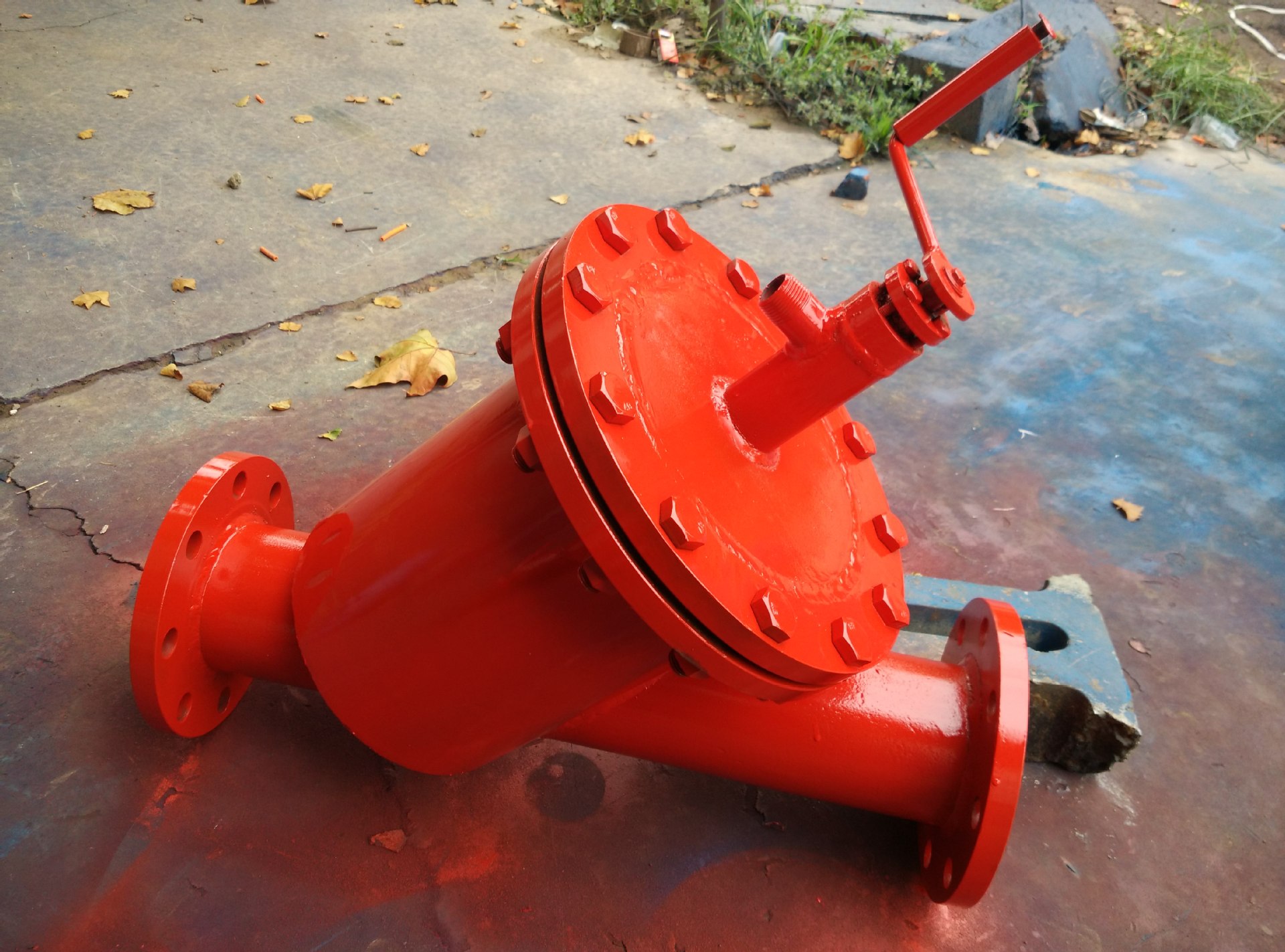 手摇刷式过滤器 DN400 工厂直销 物美价优