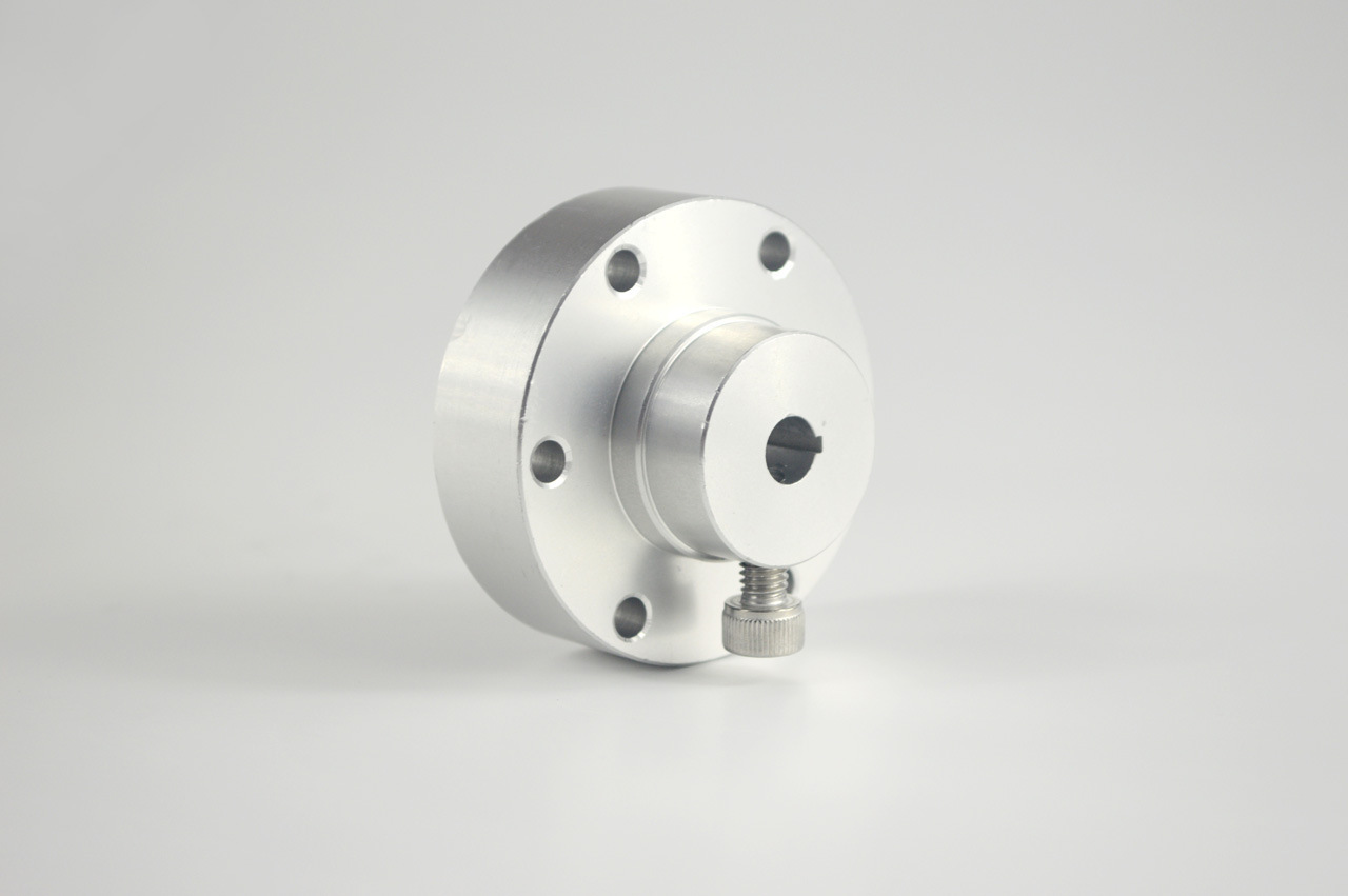 8mm 铝材质中心键 联轴器带键槽 适用全向轮 18033S