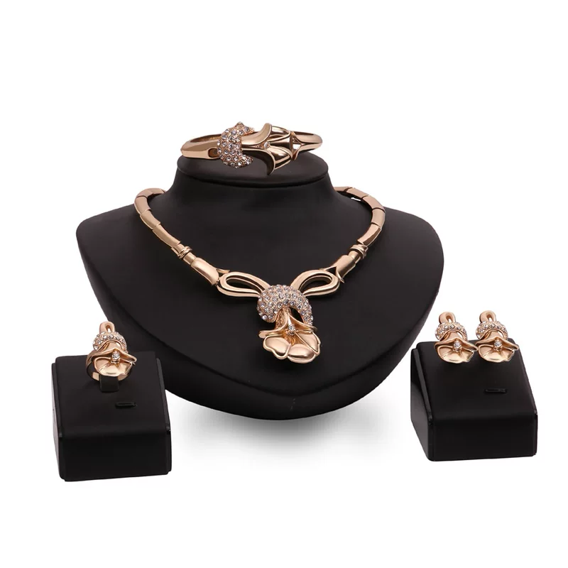 Ювелирные изделия, ожерелье и серьги, браслет, кольцо, Aliexpress, европейский стиль