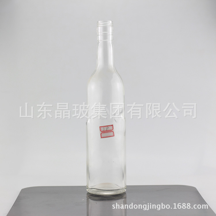 批发外贸出口玻璃瓶 伏特加酒瓶 威士忌玻璃酒瓶