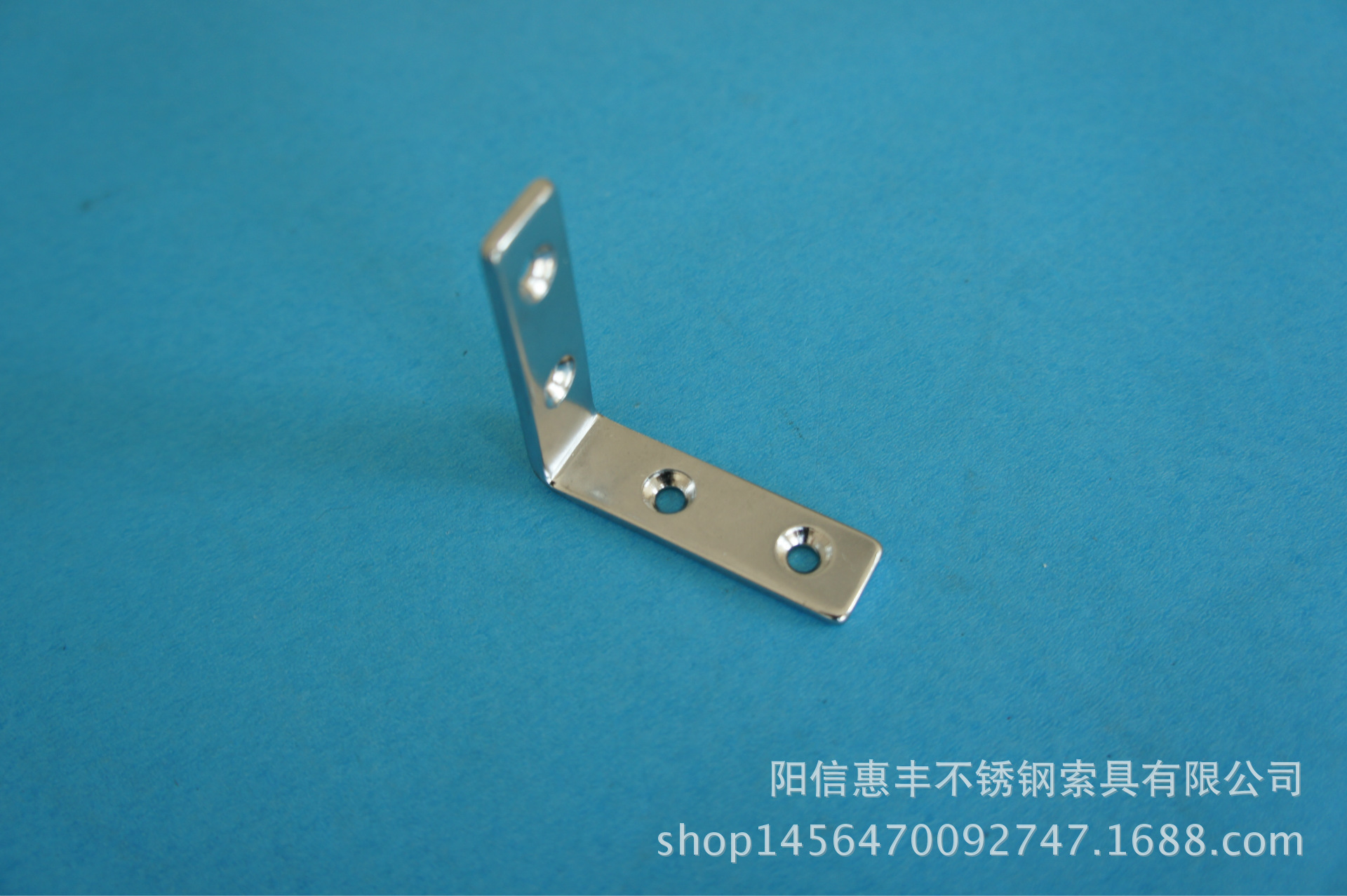 不锈钢索具船用五金件90度直角板 铰链 固定家具连接件三角