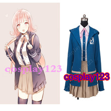 漫乐东cosplay七海千秋 弹丸论破2卫衣 弹丸轮舞女装外套日常制服