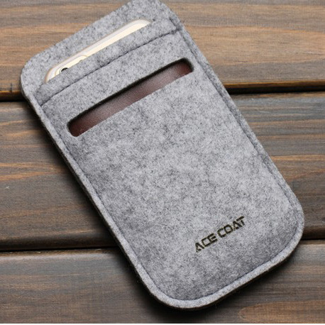 Insert iPhone6s directly into the phone bag, felt phone bag, Apple 6s Plus phone case, protective cover, customizable