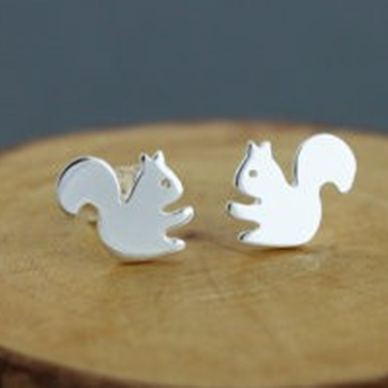 Fashion Animal Plating Alloy No Inlaid Earrings Ear Studs display picture 1