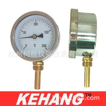 厂家直销 63mm.80mm.100mm 径向表温度计 工业温度计