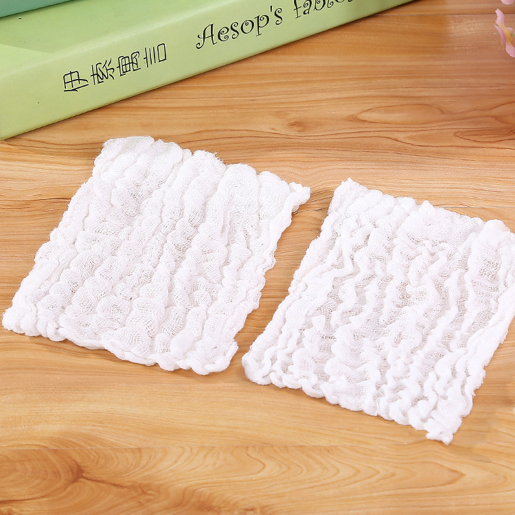 washing Baby handkerchief White Gauze baby Handkerchief Saliva towel pure cotton Scarf 4 pure cotton Rub Hanjin