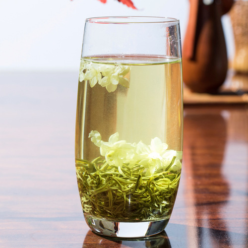  New Tea Sichuan Mengding Mountain Bilantang Level Shu Ming Run Piao Xue Jasmine Tea Loose Leaf Aromatic Tea Wholesale