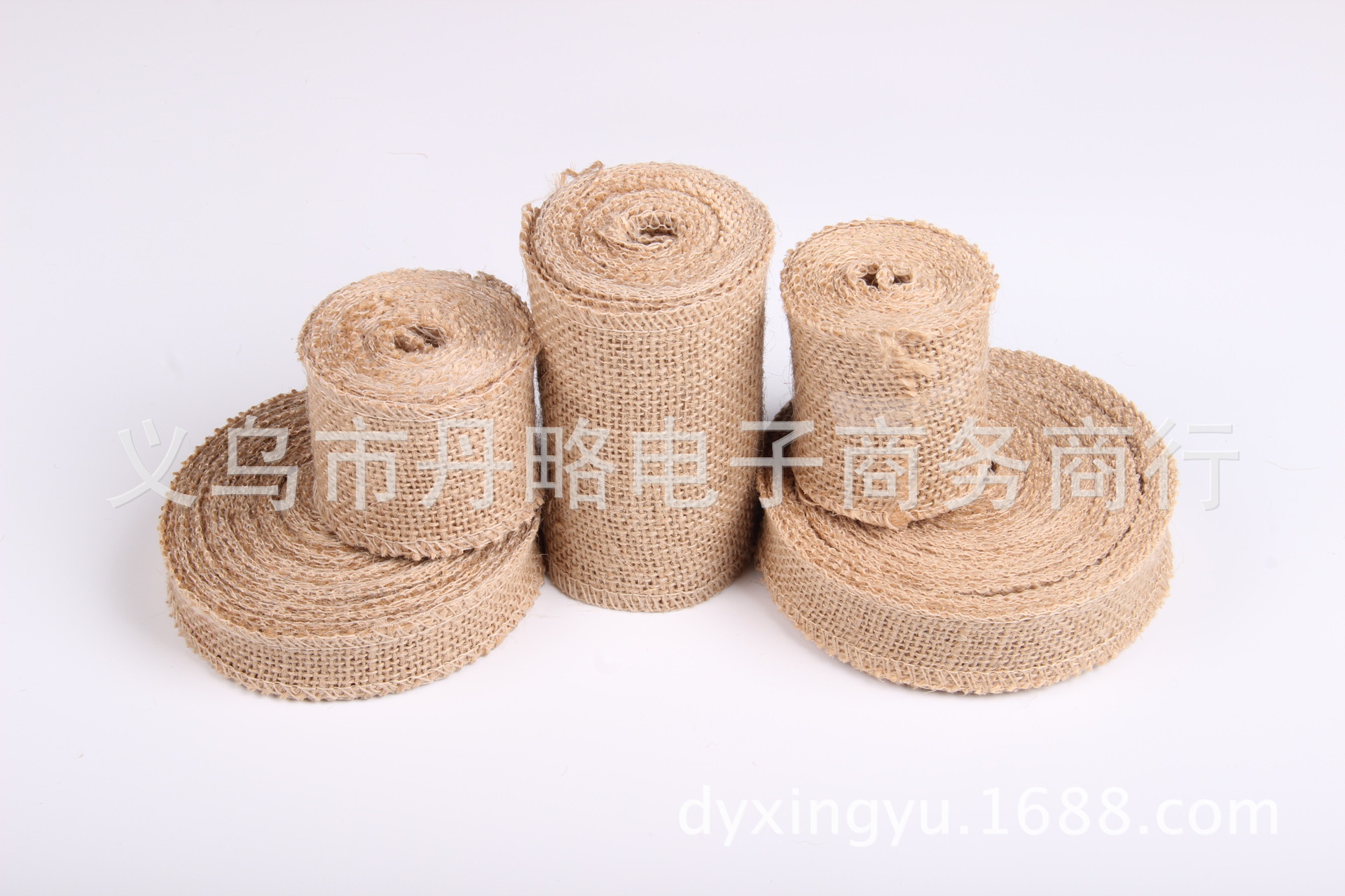 厂家直销 DIY手工圣诞工艺麻布卷 花边麻布卷 蕾丝麻布带 麻绳-阿里巴巴