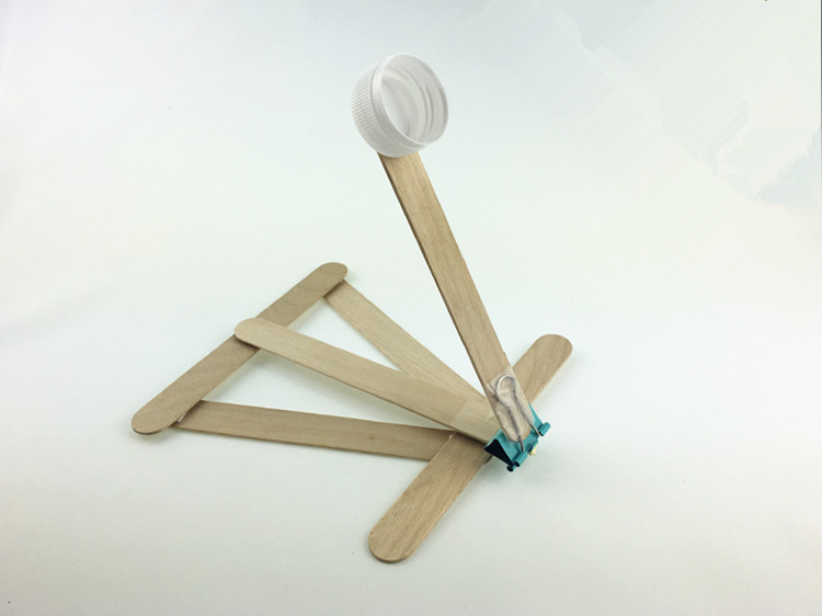 科技小制作_儿童科技小制作 投石机投石器 diy