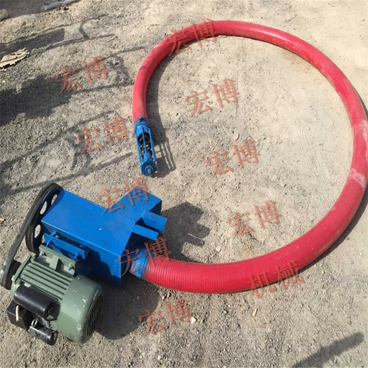 颗粒自动灌装机 加厚软管式收粮食机 家用悬挂电粮食上料机