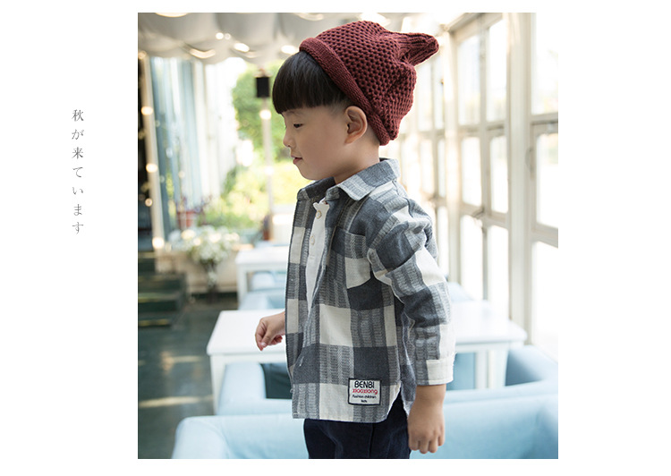 Chemise garcon à manche longue - Ref 2074250 Image 21