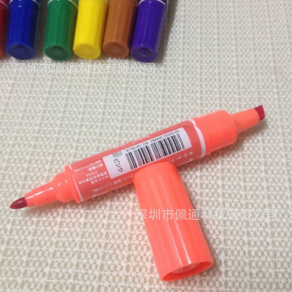 150 mark pen 8 color oil -based pen colorful double head marker pen thick double -headed marker POP pipe