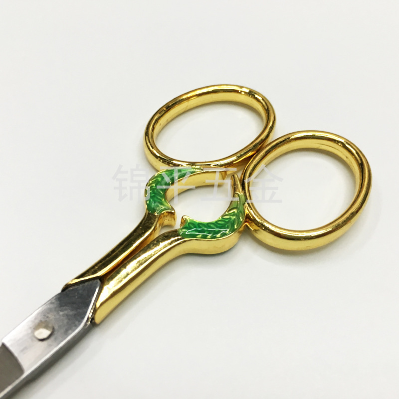 复古树叶小剪刀 DIY家用裁剪工具详情图11