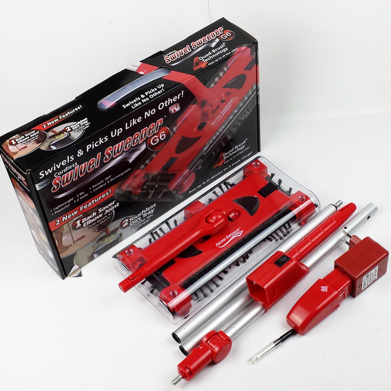 Barredora manual eléctrica Tornado | Aspiradora doméstica silenciosa sin polvo de alta potencia