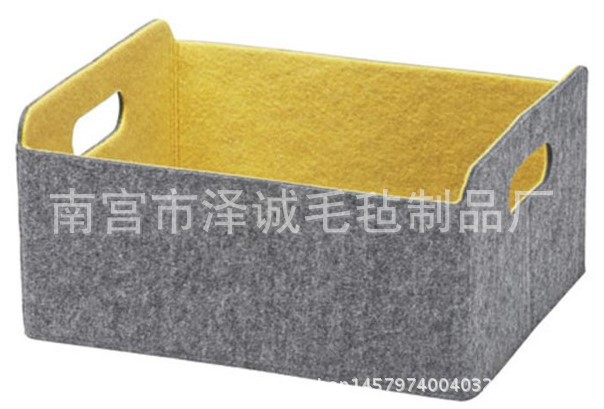 复活节毛毡篮子 毛毡手提篮 支持定做 可加logo