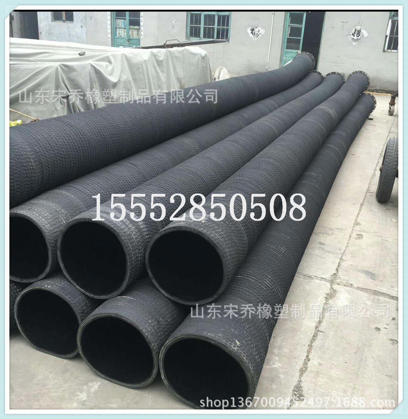 吸排泥浆胶管打桩机钻机耐磨胶管200mm219mm耐磨输送泥浆胶管