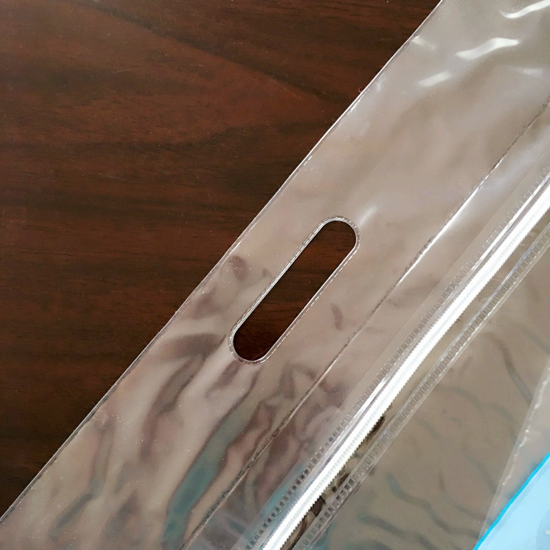 透明PVC塑料袋 家纺PVC拉链袋批发 枕芯枕头PVC手提包