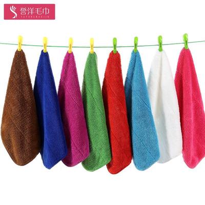 厂家批发双层加厚珊瑚绒抹布3040 500g/ms细纤维日用清洁毛巾