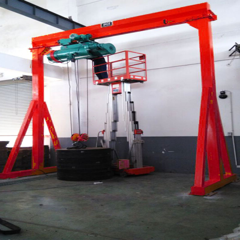 生产制造单梁龙门架简易起重龙门架电动小型龙门架根据客户要求