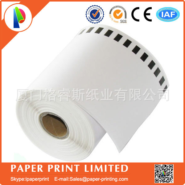 供应兄弟标签机色带DK-22243 兄弟标签机QL-570打印纸102mm*30.48