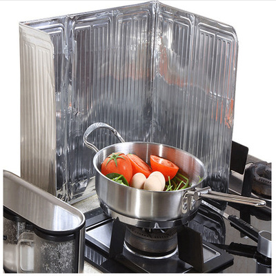 Japanese imports FaSoLa aluminum foil Gas Stove Block oil board kitchen The oil spill baffle